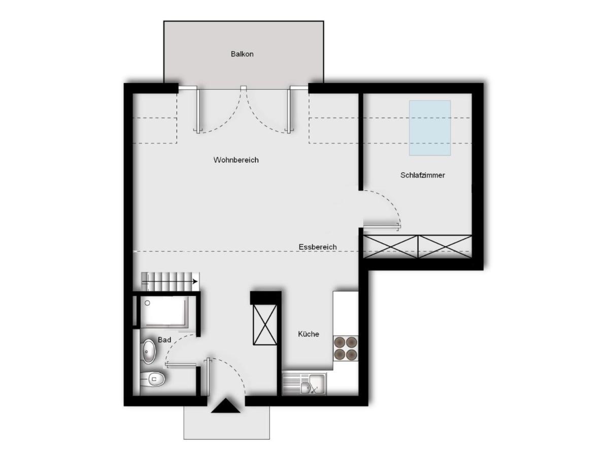 Residenz Am Strand Wohnung 1-17 Zingst Luaran gambar